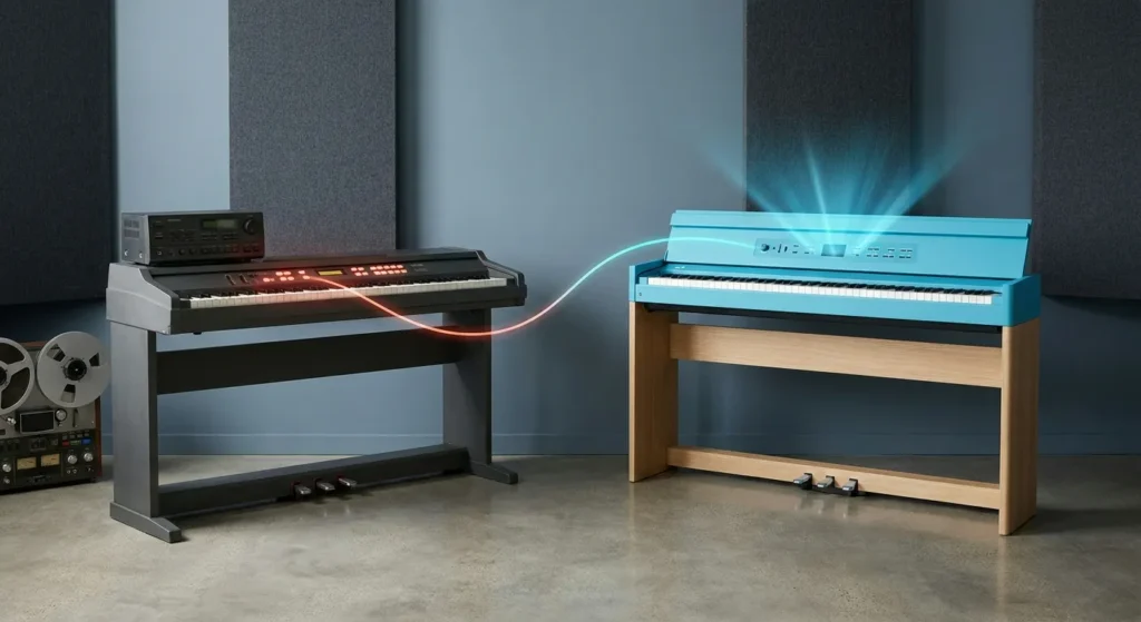 digital piano technology advancements — The Evolution of Digital Pianos: From Samples to Modeling